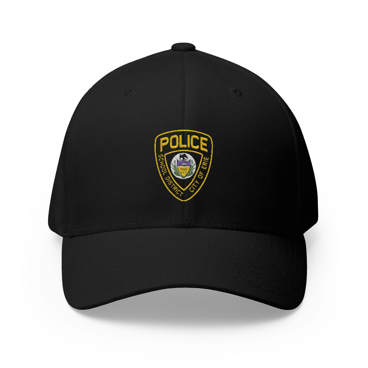 Closed-Back Structured Cap (Embroidery) Erie School Police