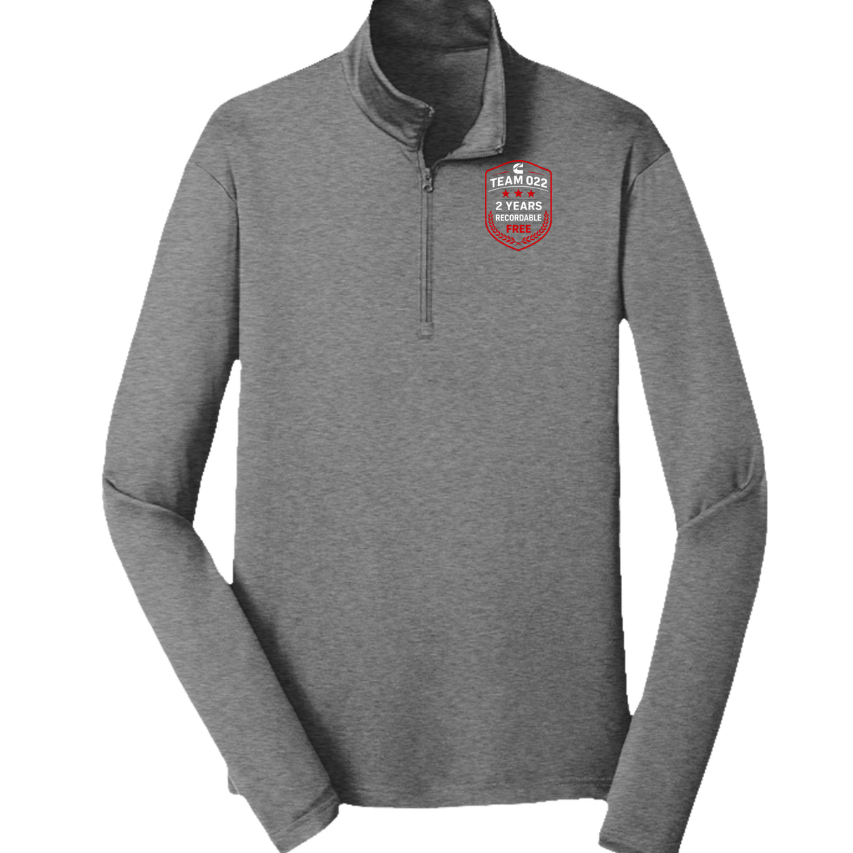 Dark Grey Hthr - ST407 - FRONT