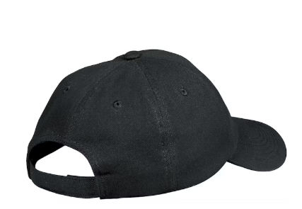 Embroidered BTU Port Authority® Unstructured Brushed Twill Cap Black: OSFA