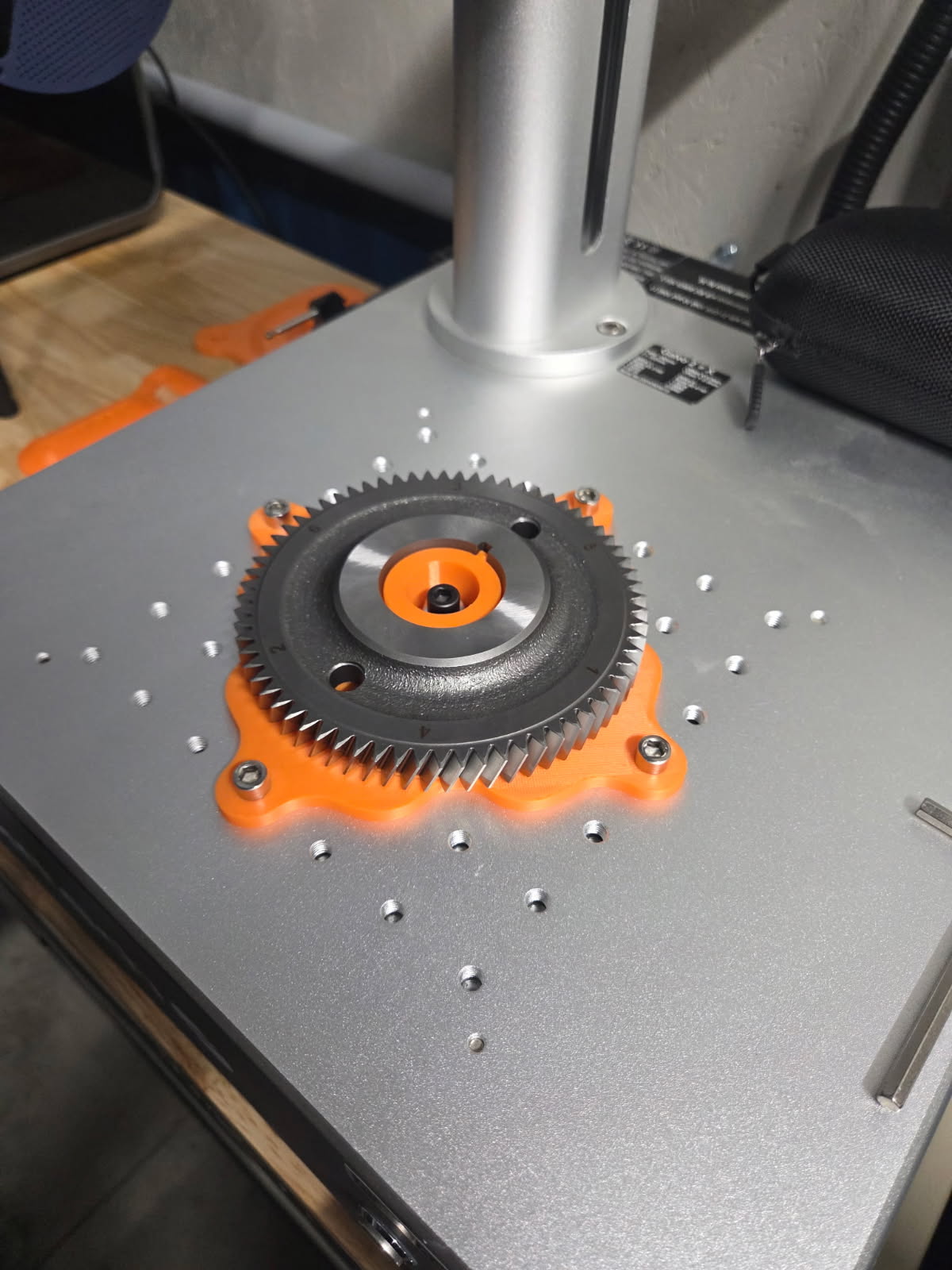 Octane CAM Gear Etching