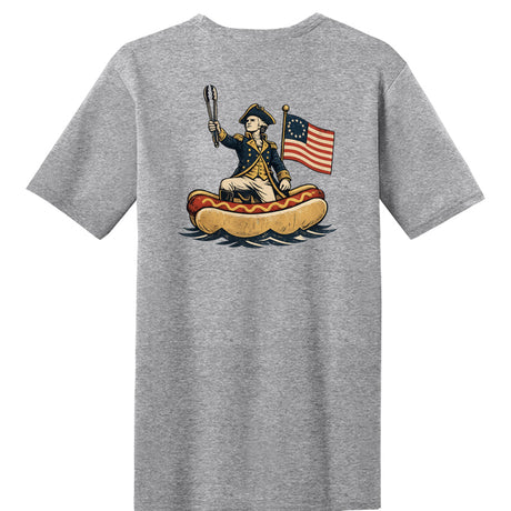 Light Heather Grey - DT6000P - BACK