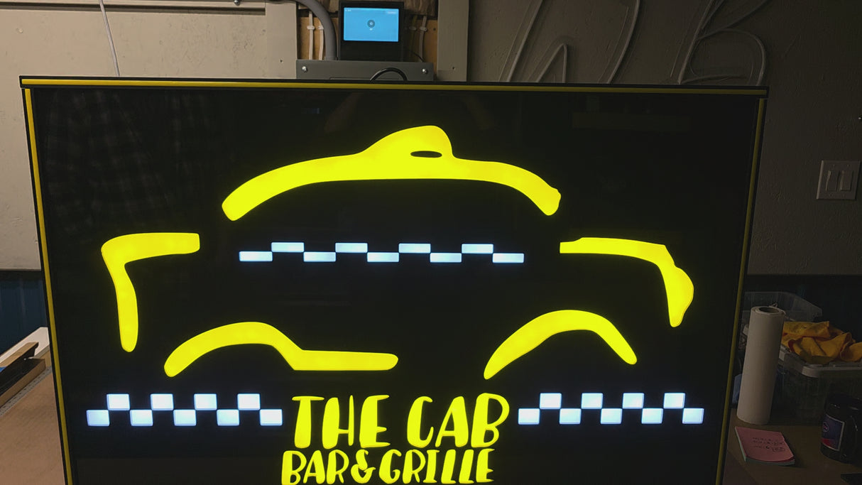 Custom Acrylic Signage example