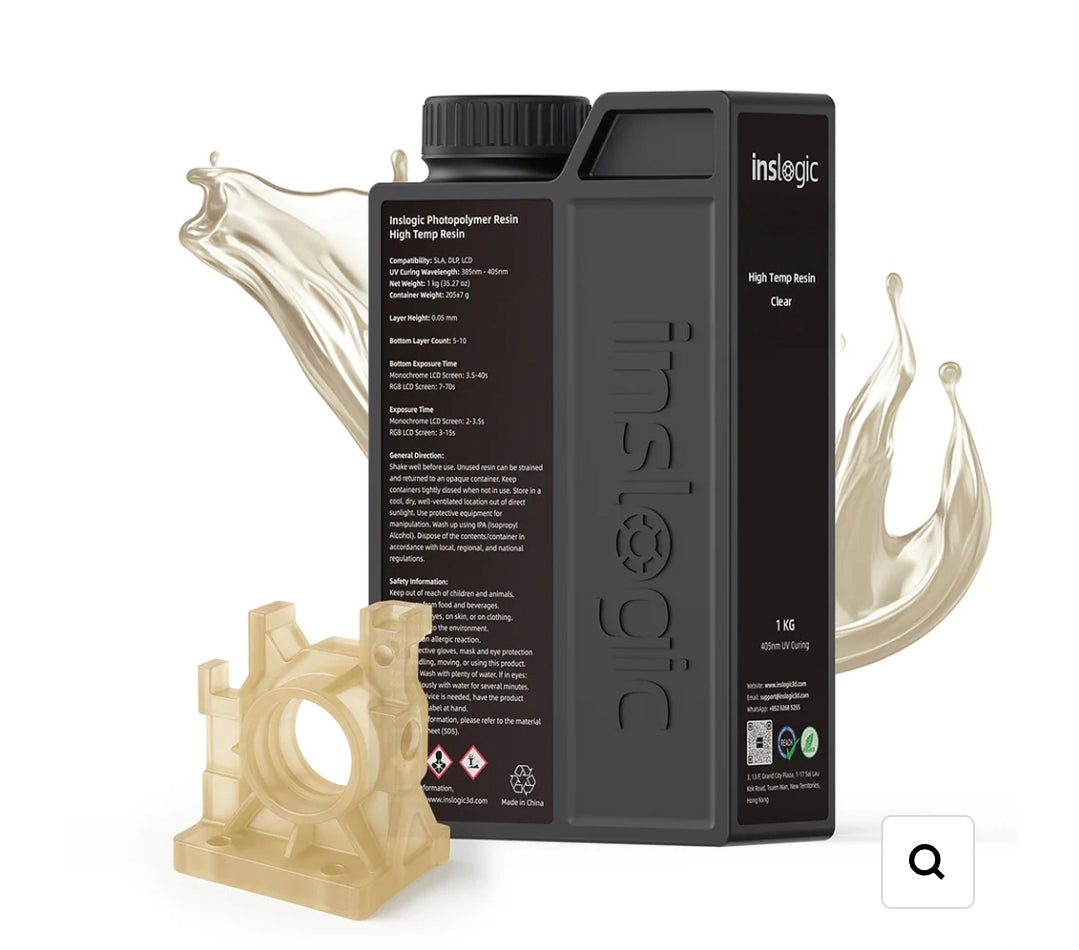 Inslogic High Temp Resin Clear